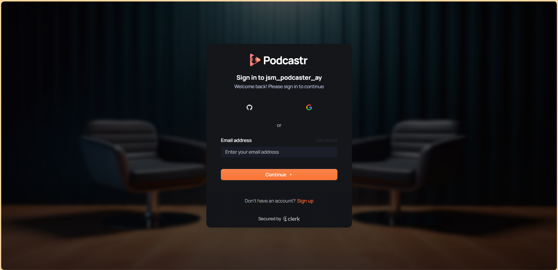 Podcaster- AI SAAS Webapp